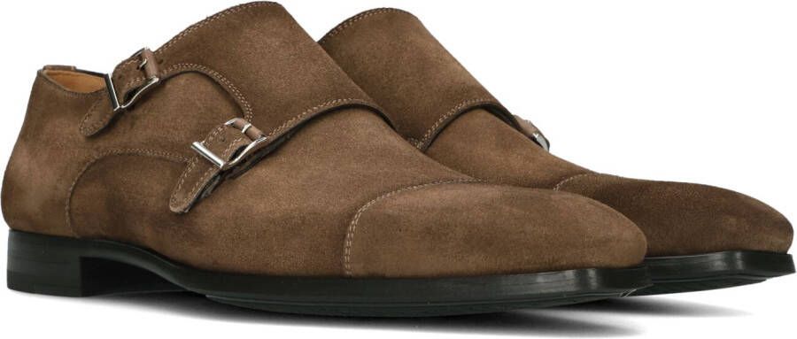 MAGNANNI Nette Schoenen Heren 16016 Maat: 45 Materiaal: Suède Kleur: Bruin