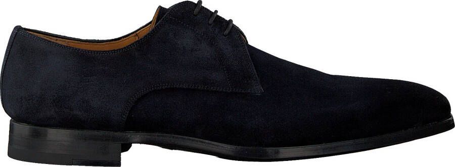 MAGNANNI Nette Schoenen Heren 22643 Maat: 45 Materiaal: Suède Kleur: Blauw