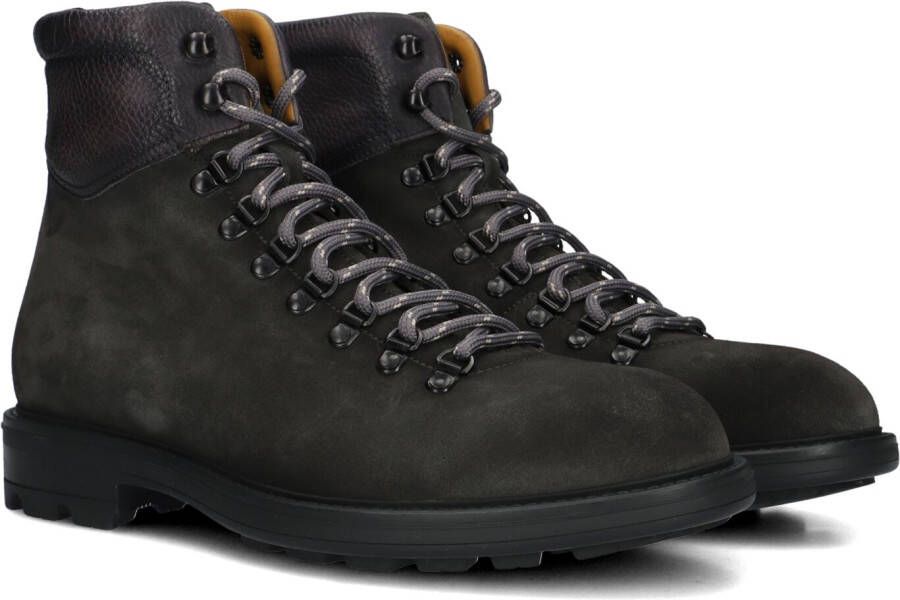 MAGNANNI Veterboots Heren 26085 Maat: 41 Materiaal: Leer Kleur: Groen