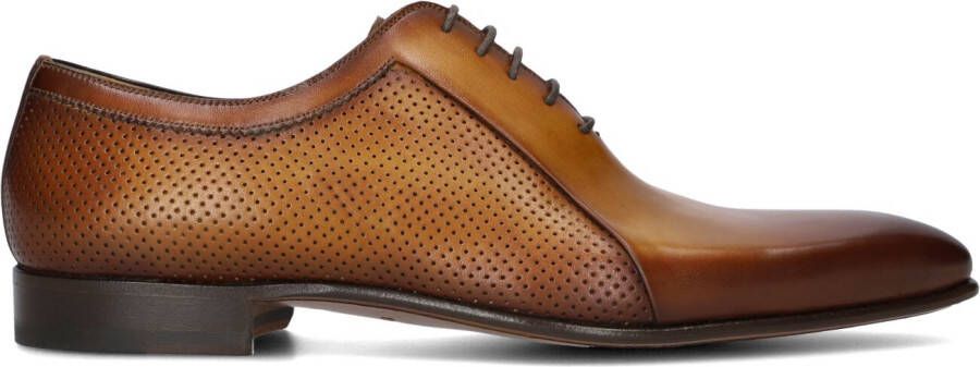 MAGNANNI Veterschoenen Heren 25660 Maat: 46 Materiaal: Leer Kleur: Cognac