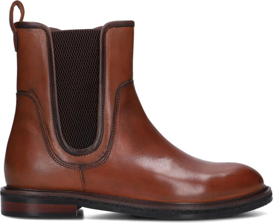 MARIPE Enkelboots Dames Fabiola Maat: 43 Materiaal: Leer Kleur: Cognac