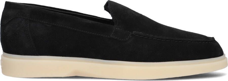 Mason Garments Loafers Heren Amalfi Loafer Maat: 44 Materiaal: Suède Kleur: Zwart