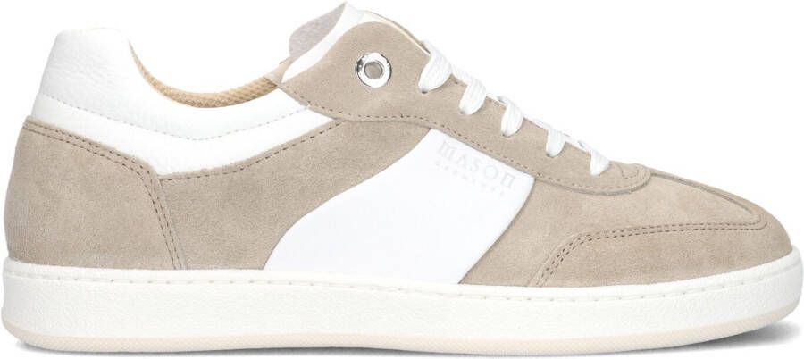 Mason Garments Lage Sneakers Dames Napoli Tradizionale Maat: 36 Materiaal: Suède Kleur: Beige