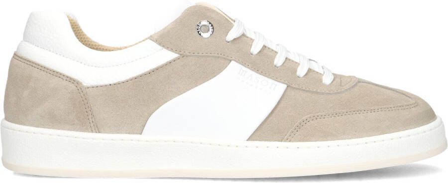 Mason Garments Lage Sneakers Dames Napoli Tradizionale Maat: 46 Materiaal: Suède Kleur: Beige