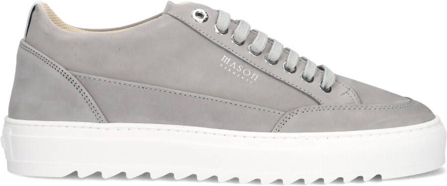 Mason Garments Lage Sneakers Heren Tia Originale Nuovo Maat: 45 Materiaal: Nubuck Kleur: Grijs