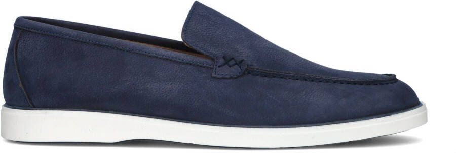 MAZZELTOV Loafers Heren 6121 Maat: 41 Materiaal: Leer Kleur: Blauw