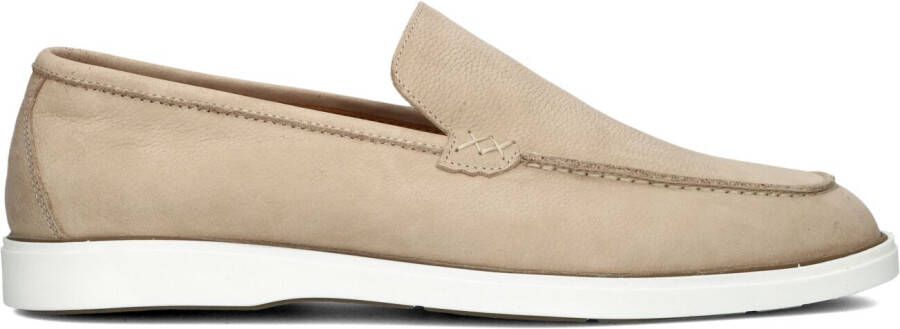 MAZZELTOV Loafers Heren 6121 Maat: 41 Materiaal: Nubuck Kleur: Beige