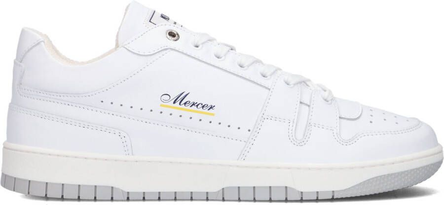 MERCER AMSTERDAM Lage Sneakers Heren The Brooklyn Low Maat: 41 Materiaal: Leer Kleur: Wit