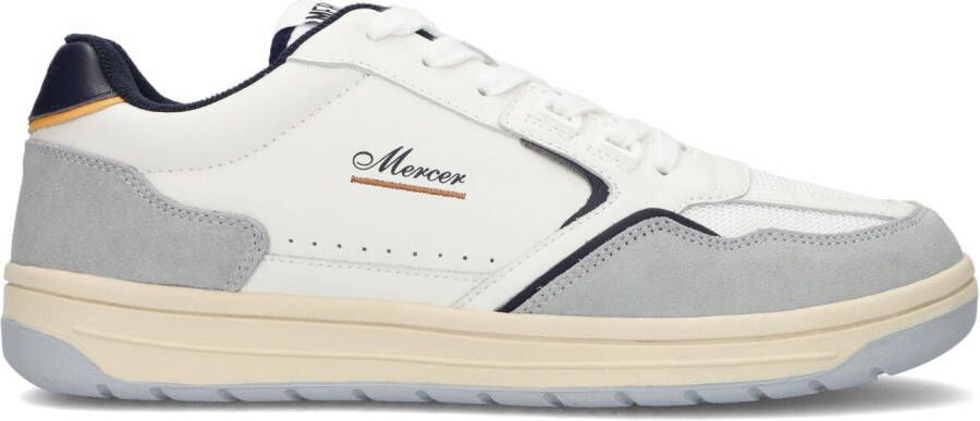 MERCER AMSTERDAM Lage Sneakers Heren The Player Men Maat: 41 Materiaal: Leer Kleur: Wit