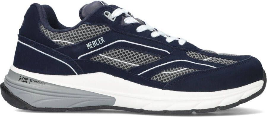 MERCER AMSTERDAM Lage Sneakers Heren The Re-run V2 Men Maat: 42 Materiaal: Suède Kleur: Blauw