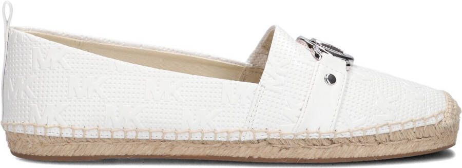 MICHAEL KORS Espadrilles Dames Rory Espadrille Maat: 39 Materiaal: Leatherlook Kleur: Wit