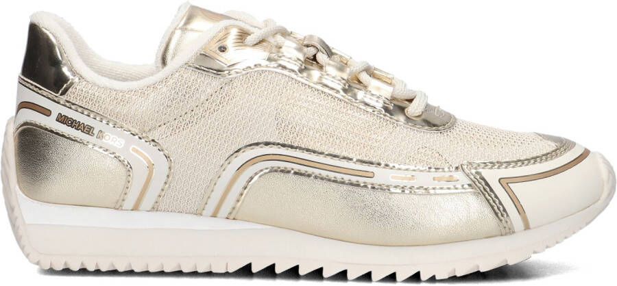 MICHAEL KORS Lage Sneakers Dames Byrdie Trainer Maat: 40 5 Materiaal: Leatherlook Kleur: Goud