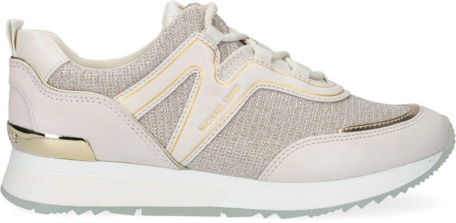 MICHAEL KORS Lage Sneakers Dames Pippin Trainer Maat: 36 Kleur: Beige