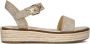 MICHAEL KORS Sandalen Dames Richie Espadrille Maat: 39 Materiaal: Leer Kleur: Goud - Thumbnail 3