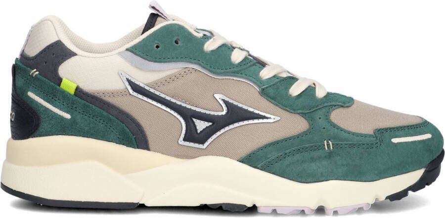 MIZUNO Lage Sneakers Heren Sky Medal Beta Maat: 41 Materiaal: Suède Kleur: Groen