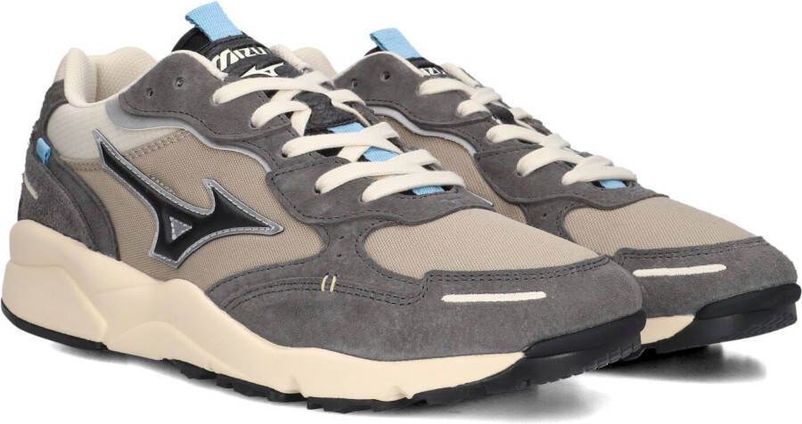 MIZUNO Lage Sneakers Sky Medal Maat: 41 Materiaal: Suède Kleur: Grijs