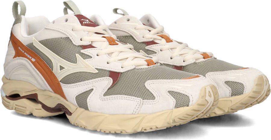 MIZUNO Lage Sneakers Heren Wave Rider 10 Premium Heren Maat: 45 Materiaal: Mesh Kleur: Beige