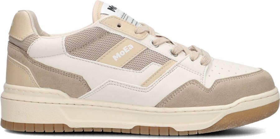 MoEa Sneakers Dames -basgn Maat: 38 Materiaal: Vegan Kleur: Beige