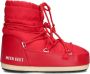 MOON BOOT Snowboots Dames Light Low Nylon Maat: 37 38 Materiaal: Textiel Kleur: Rood - Thumbnail 3