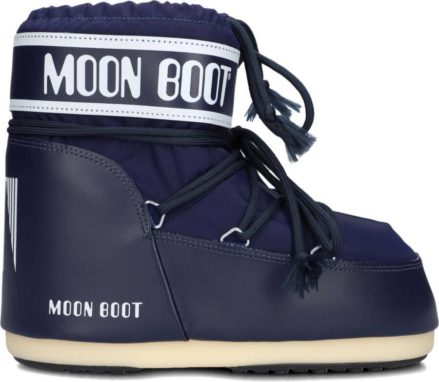 MOON BOOT Snowboots Dames Icon Low Nylon Maat: 39 41 Materiaal: Textiel Kleur: Blauw