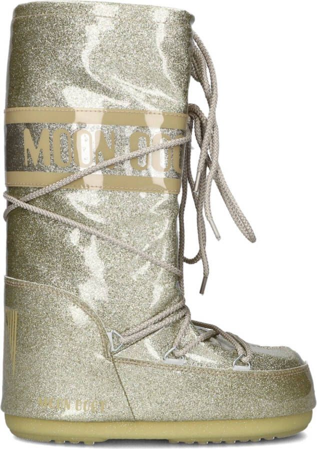 MOON BOOT Snowboots Dames Mb Icon Glitter Maat: 39 Materiaal: Textiel Kleur: Goud