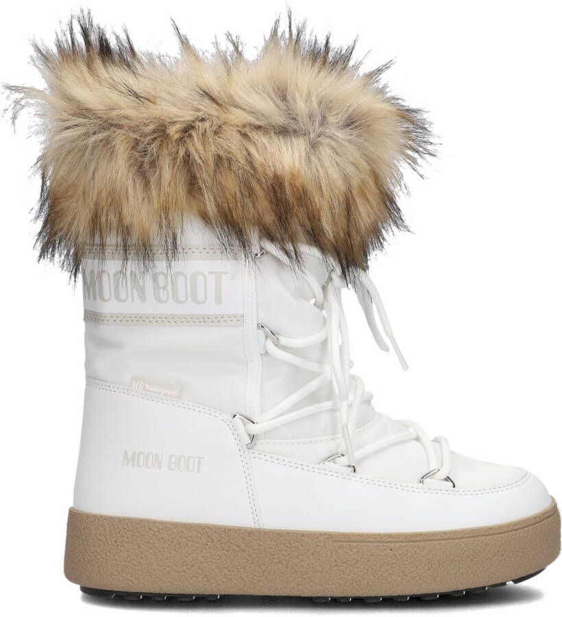 MOON BOOT Snowboots Dames Mb Ltrack Monaco Low Maat: 39 Materiaal: Textiel Kleur: Wit