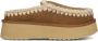 MOU Instappers Dames Clog Eskimo Platform Maat: 39 Materiaal: Suède Kleur: Cognac - Thumbnail 3