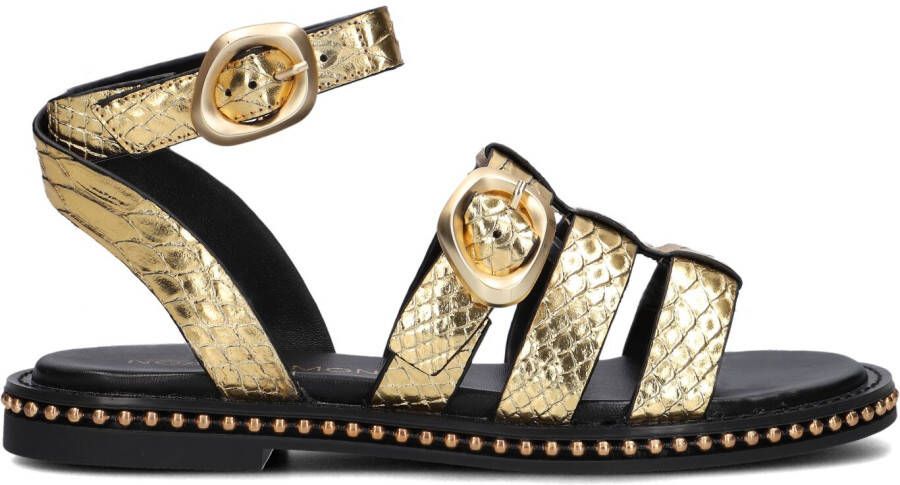 NOA HARMON Sandalen Dames 9737 Maat: 41 Materiaal: Leer Kleur: Goud