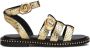 NOA HARMON Sandalen Dames 9737 Maat: 41 Materiaal: Leer Kleur: Goud - Thumbnail 3