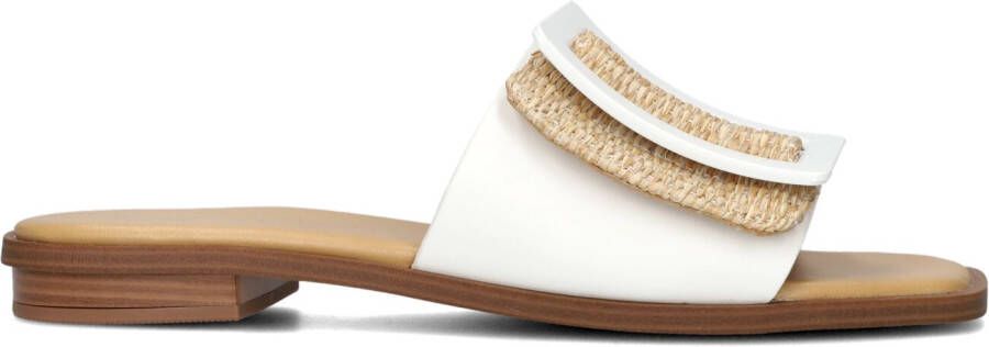 NOA HARMON Slippers Dames 9252 Maat: 39 Materiaal: Leatherlook Kleur: Wit