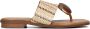 NOA HARMON Slippers Dames 9275 Maat: 40 Materiaal: Stro Kleur: Beige - Thumbnail 3