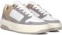 NUBIKK Lage Sneakers Dames Basket Court Dames Maat: 37 Materiaal: Leer Kleur: Wit - Thumbnail 1