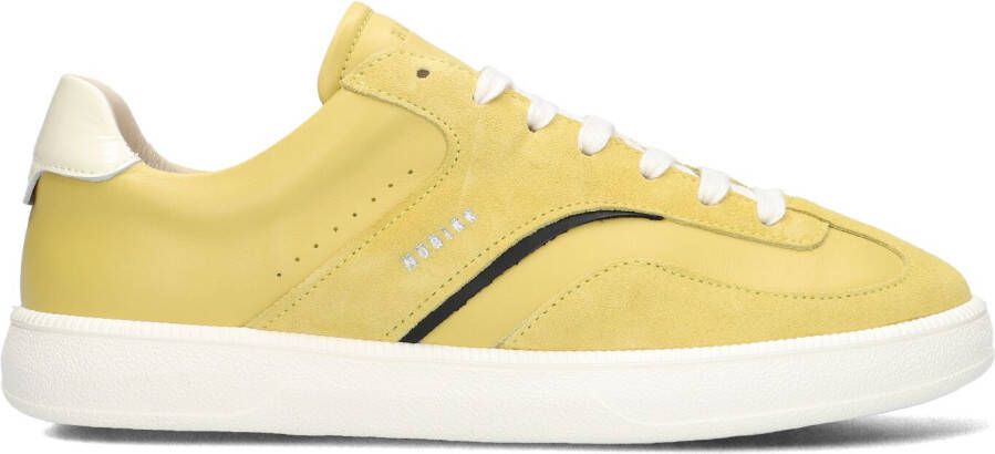 NUBIKK Lage Sneakers Dames Ray Owen Maat: 40 Materiaal: Leer Kleur: Geel