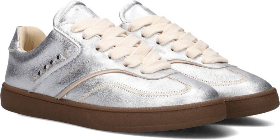 NUBIKK Lage Sneakers Dames Ray Owen Maat: 40 Materiaal: Leer Kleur: Zilver