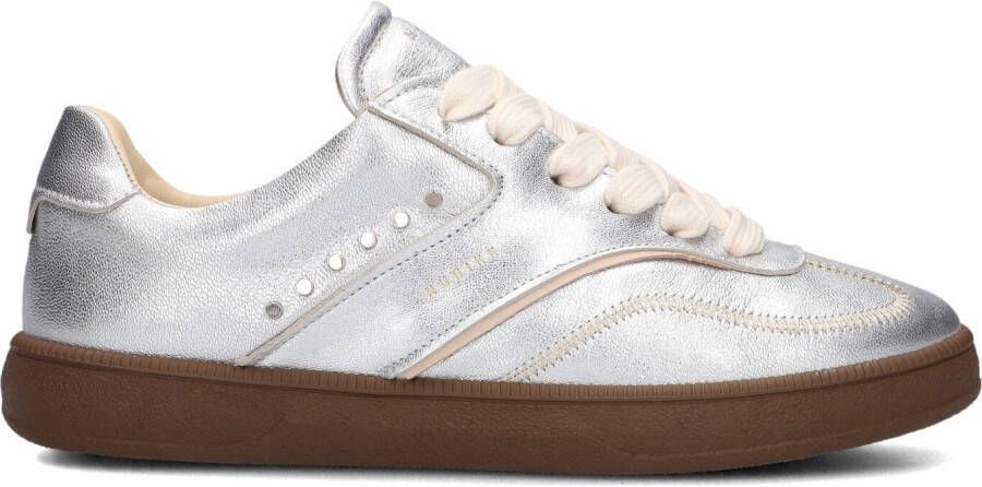 NUBIKK Lage Sneakers Dames Ray Owen Maat: 37 Materiaal: Leer Kleur: Zilver