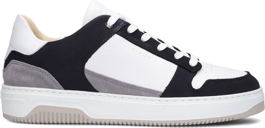 NUBIKK Lage Sneakers Heren Basket Court Heren Maat: 46 Materiaal: Nubuck Kleur: Wit