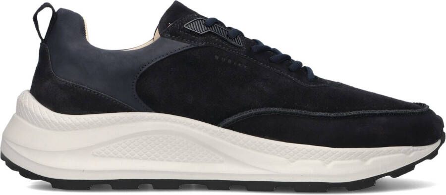 NUBIKK Lage Sneakers Dames Oberon Reese Maat: 41 Materiaal: Suède Kleur: Blauw