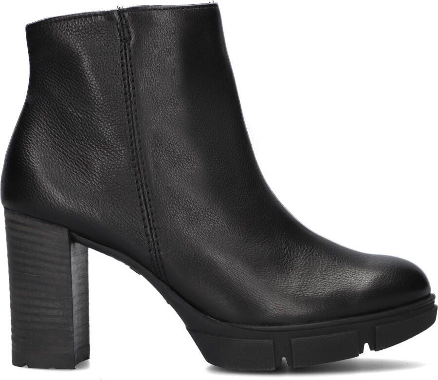 PAUL GREEN Enkelboots Dames 8005 Maat: 40 5 Materiaal: Leer Kleur: Zwart