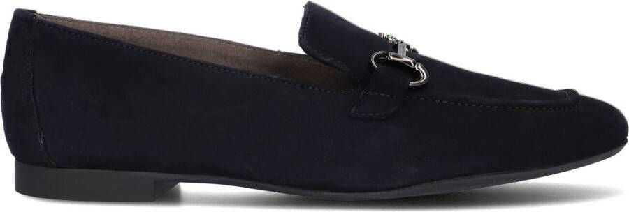 PAUL GREEN Loafers Dames 2596 Maat: 38 5 Materiaal: Suède Kleur: Blauw