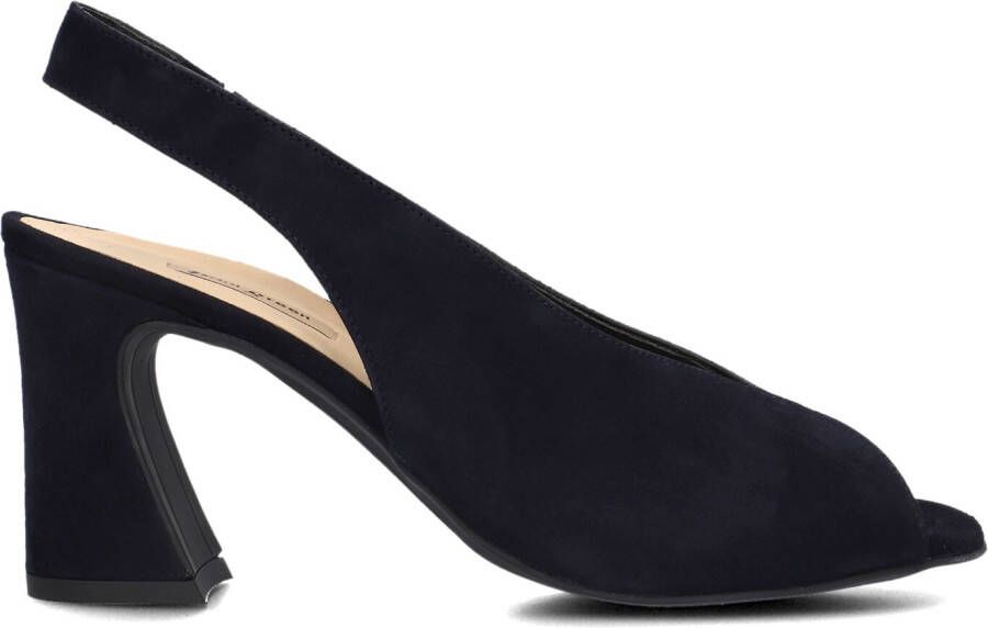 PAUL GREEN Slingbacks Dames 6038 Maat: 37 Materiaal: Suède Kleur: Blauw