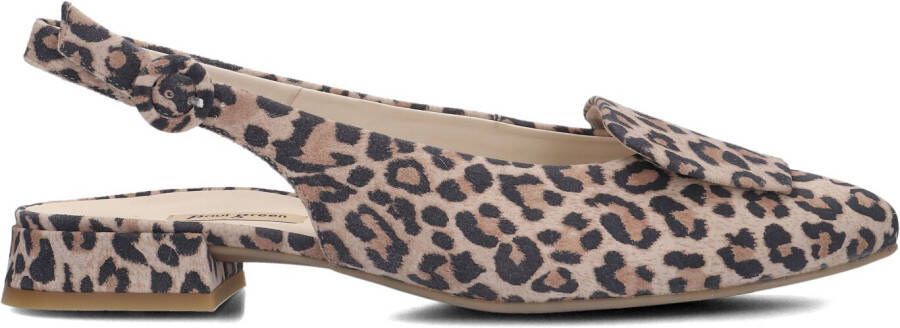 PAUL GREEN Slingbacks Dames 6090 Maat: 40 5 Materiaal: Suède Kleur: Bruin