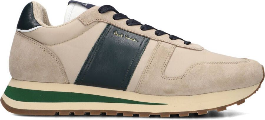 PAUL SMITH Lage Sneakers Heren Mens Shoe Eighties Maat: 40 Materiaal: Leer Kleur: Beige