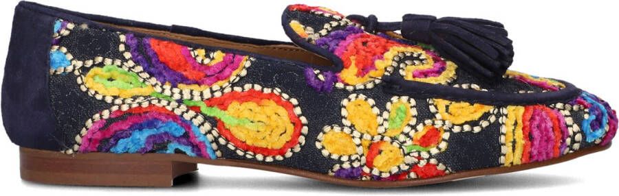 PEDRO MIRALLES Loafers Dames 14582 Maat: 38 5 Materiaal: Textiel Kleur: Blauw