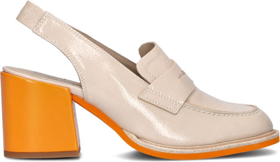 PERTINI Loafers Dames 33053 Maat: 37 Materiaal: Leer Kleur: Oranje