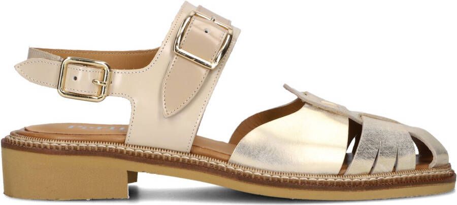 PERTINI Sandalen Dames 32718 Maat: 40 Materiaal: Leer Kleur: Goud