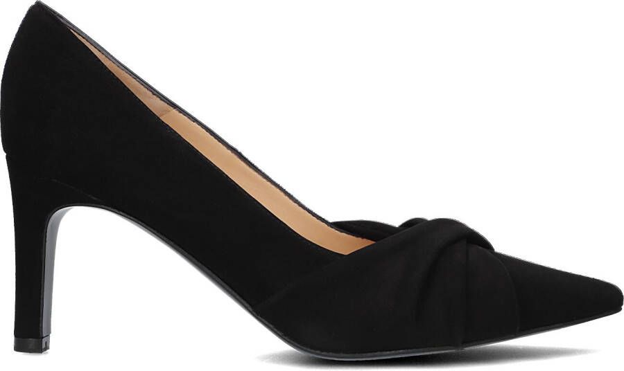 PETER KAISER Pumps Dames Amalia Maat: 38.5 Materiaal: Suède Kleur: Zwart