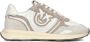 PINKO Lage Sneakers Dames Zoe 01 Maat: 39 Materiaal: Leer Kleur: Beige - Thumbnail 3