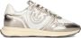 PINKO Lage Sneakers Dames Zoe 01 Maat: 37 Materiaal: Leer Kleur: Goud - Thumbnail 2