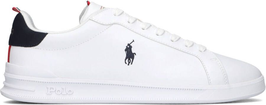 POLO RALPH LAUREN Ralph Lauren Lage Sneakers Heren Hrt Court Maat: 46 Materiaal: Leatherlook Kleur: Wit