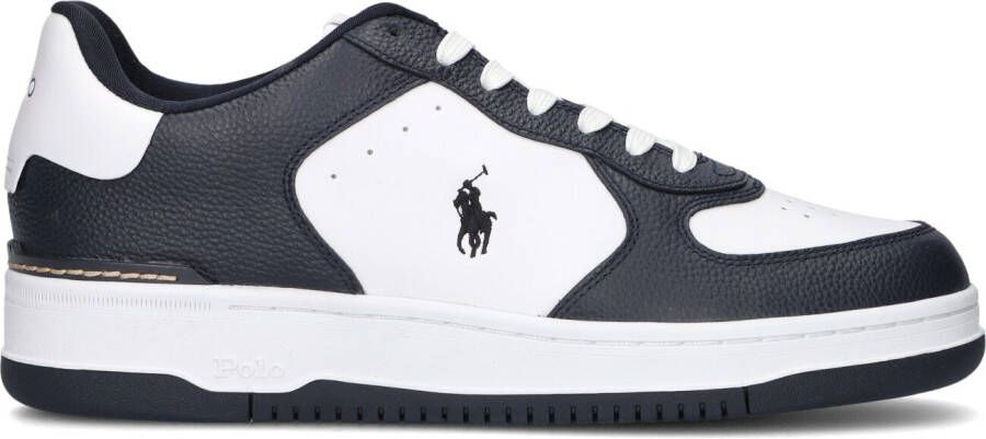 POLO RALPH LAUREN Ralph Lauren Lage Sneakers Heren Mastercourt Maat: 47 Materiaal: Leer Kleur: Wit